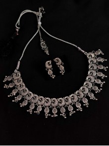 Oxidised Necklace